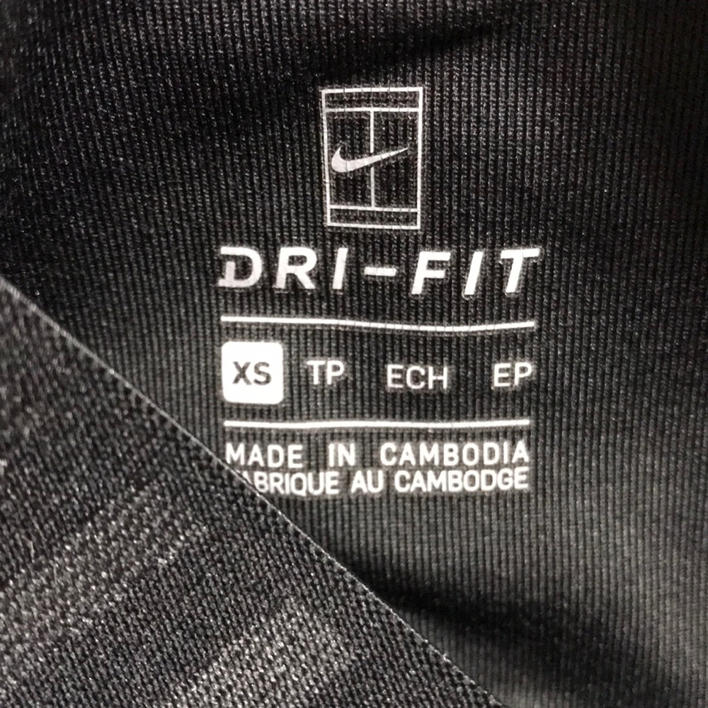 Nike Black Dri-Fit Court Dry Ace Tennis Shorts XS - Picture 10 of 15